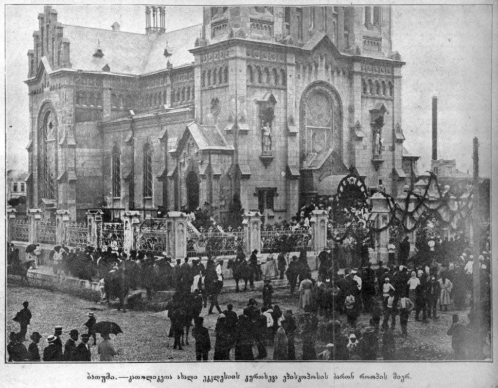 Batumi’s Neo-Gothic Cathedral with century-old priceless frescoes geotv.ge